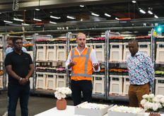 Discussing the logistics 