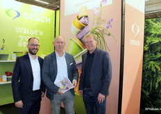 Ronald de Jong, Ton Poot and Bert de Wals of Desch.