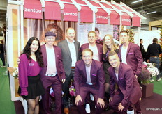 Beautiful and eye-catching trade fair attire for the Zentoo staff.