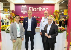 Kohei Ishiguo, Rick Minck, Martin Berger and Jeroen Ravensbergen of Floritec.