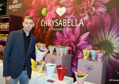 Myron Dijkhuizen of Berkhout Plants with the new Artistic Jeff