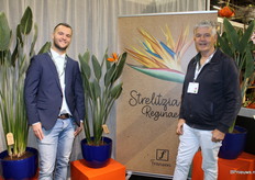 Stef and Aad Fransen of the Strelitzia nursery.