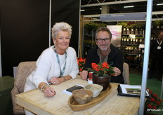 Marjan van den Burg of Maron Plants and Kees Visschers of Firma Waterdrinkers.