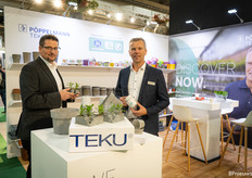 At Pöppelmann Teku, there is a new vacuum pot, the first of a whole series to arrive. Tree containers also have new series coming soon, and they have a new 8.5 pot in their range.