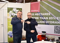 Jean-Yves Coulbault and Sylvain Javoy of Sicamus. Sylvain takes over Sicamus from Jean-Yves.