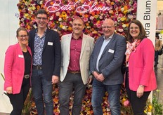 The team of Flora Blumenimport und Handels eG