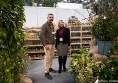 Antonello and Jantine of Jac. Niekerk with their entire Italian range