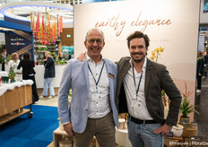 Richard Smit and Raymond Hedges of Bunnik Plants & Creations