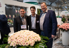 Alexander Kordes, Jonathan Kordes and Göran Basjes of Kordes roses