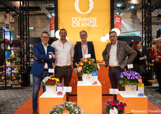 The Dümmen Orange team with Frank van der Aar, Johan van 't Hag and Reinoud Hagen
