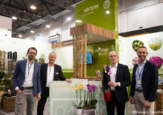 The team at Van Nifterik, who introduced Pretact in the runup to the fair. https://www.floraldaily.com/article/9698632/this-is-a-revolution-in-the-world-of-orchid-sticks/  