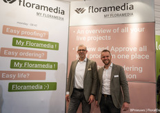 Adriaan van Nieuwenhoven and Rico van Toor of Floramedia