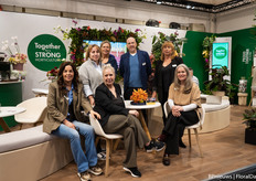 The Bloemenbureau Holland team; Gabrielle Dullaart, Yvonne Watzdorf, Irma Gros, Marika de Koning, Rob Tas, Monique Kemperman and Carmen Brouwers