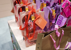 New to the range, a gift bag full of Dahlia bulbs to grow your own bouquet