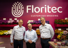 Frank Piron, Jeroen Ravensbergen and Rick Minck of Floritec