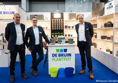 Kees van den Heuvel, Jorg Swagemakers and Walter Alderden of De Bruin Plantpot