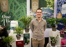 Joren de Wachter of Plant Select, last week they won the International Grower of the Year Award in the 'Young Plants' category.