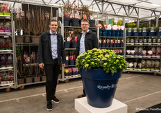 Danny de Bruin and Dave van der Heiden of De Jong Plant