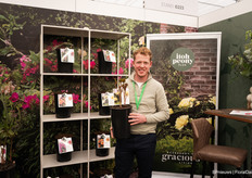 Bas Lakeman of Itoh Peony. These plants grow to as much as 1m² and are in the garden for at least 35 years