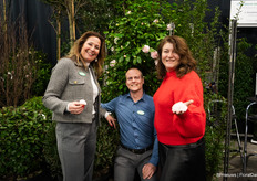 Linda Hoogendoorn-Veelenturf and Sytse Berends of Plantarium|Groen-Direkt with Warja Abrosimova