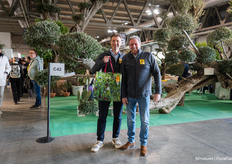 'International' visitors Robbert Uittenbogaard and Jos Beelen of JUB Holland also visited the fair.