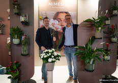 Ricardo Looije and Ronald Vijverberg of Riza Growers. More on their new collective of six growers later on FloralDaily. 