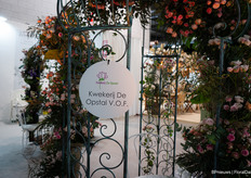 Several Dutch growers supplied flowers for the 'Wedding' square.