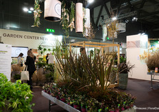 With a peaceful look