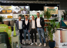 The men of Elho and their range of plant pots