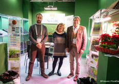 The team at Norcom, a distributor of Jiffy, Valoya, c-led, Terra Biotech, Floranova, Spid trays and Sativa biodynamic seeds in Italy.