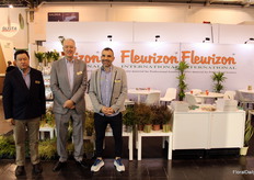 Pedro Roldan, Frank de Greef and José Luis Hernández Esquilaz of Fleurizon