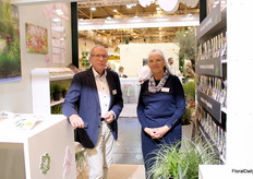 Martin Wildung and Heidi Wildung of Stauden Peters