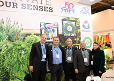 Hishtil's team was kind enough to interrupt their lunch break for a photo!