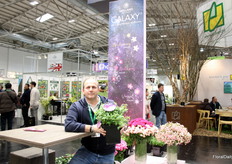 Matthias Meilland of Meilland International with the Galaxy mini roses