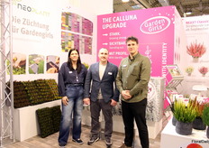 Vanessa Bergmann, Lorenz Hiedl and Milosz Skrypczak of Garden Girls