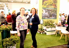 Rosi Herzberg and Anne Altmann of Kientzler Jungpflanzen