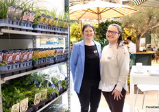 Claudia Lochter and Anna Platzer of Wasserpflanzen Baumann