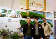 Anton and Arthur Spruit and Arthur's wife