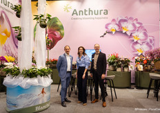 Stefan de Hoog, Laura Roodzant and Gert Hoogendoorn of Anthura