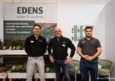 Jesse Rietberg, Jan Marijnis and Marten de Gunst of Edens Plants