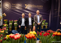 Ronald, Jesse and Pieter of Thoolen International and P. Nelis&zoons, they shared a booth.