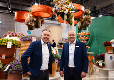 Reinoud Hagen and Ivo Groot of Dümmen Orange