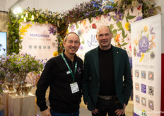 Dennis de Gooijer of Marginpar with Antoine Groot of Takii