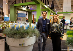 Martijn Vreugdenhil and Kim van Bergenhenegouwen of Amigra Grasses & More