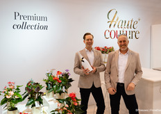 John Keyzer and Marcel Hoogendoorn (aka Mr ponytail) of HouwenPlant, they show the new Haute Couture line. 