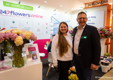 Of course, Ed de Groot of 247flowers.online is also present at the IPM