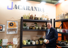Vincent Schouten of Jacaranda with their trendy home decorations