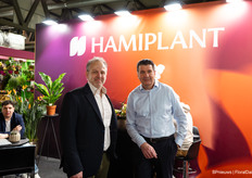 Michel de Rijke and Robert Wagemakers of Hamiplant with their completely new brand looks