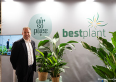 Patrick Zuidgeest of Bestplant, the specialist in growing Spathiphyllum