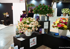 Del Golfo is one of the Italian growers of Ranunculus Butterfly. Astronova, a breeding from Royal van Zanten is also on display at the Wedding Flowers